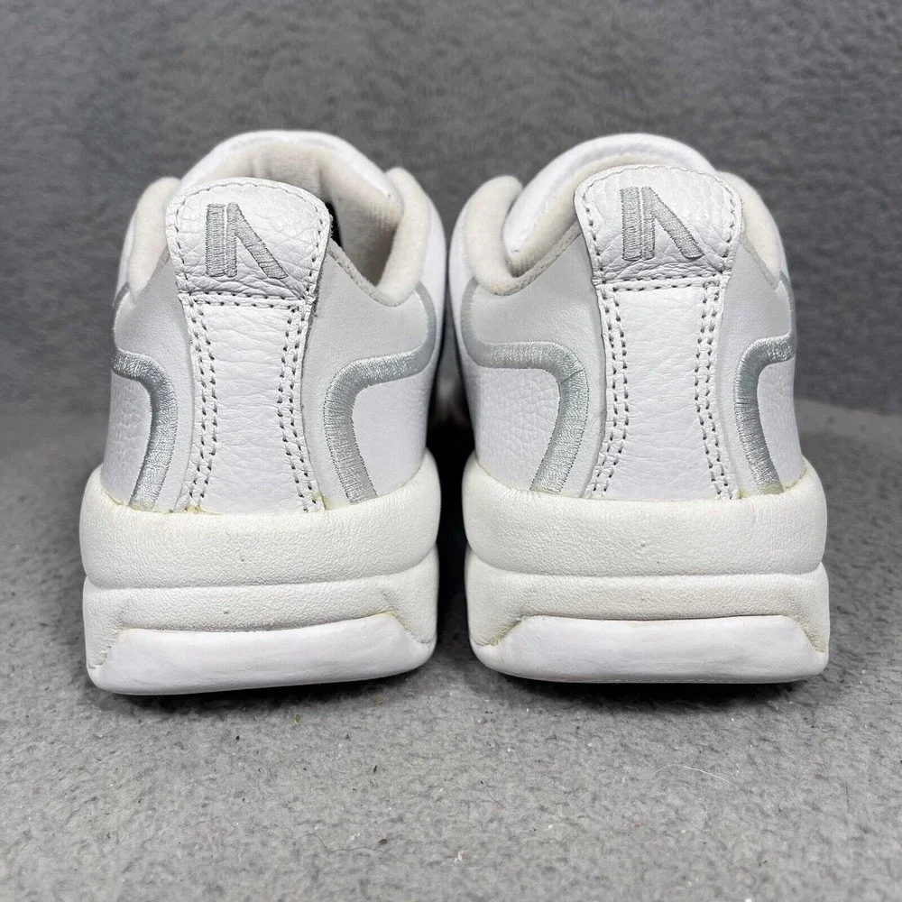 Iron Age Work Safety Shoes Sneakers Mens Size‎ 7 Wide White Leather Steel Toe